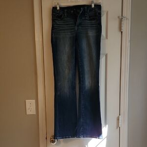 Buckle Women's Dark Blue Boot Cut Jeans